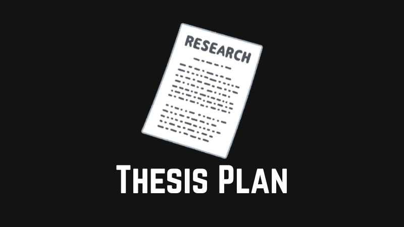 Thesis Plan